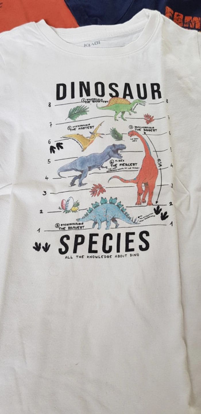 Lot de 3 tee shirt garçon 5 ans - photo numéro 2