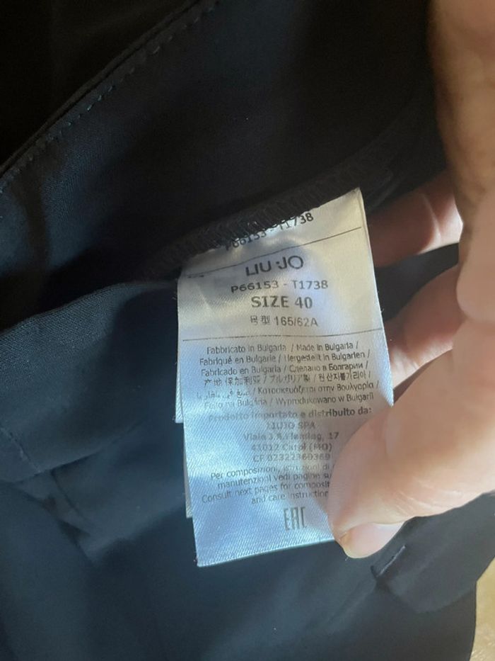 Pantalon classique taille haute Liu Jo taille 36 très bon état - photo numéro 4