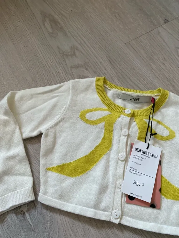 Gilet court boléro 92 cm 3 ans Steps Neuf - photo numéro 2