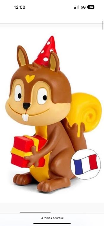 Tonies écureuil