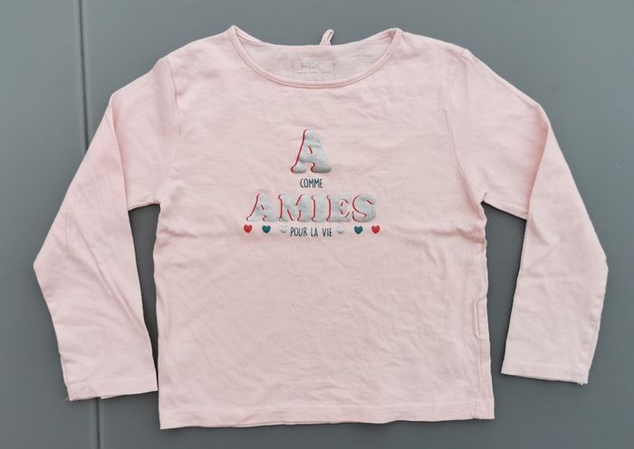 Lot de 2 tee-shirts ML 6 ans fille Fashion Private Company - photo numéro 2