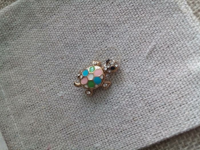 Bague orteil tortue dorée - photo numéro 2