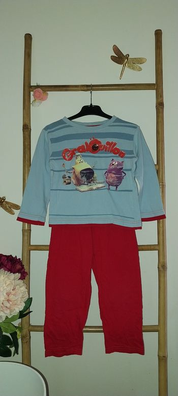 Pyjama coton Grabouillon très ɓon état 6 ans