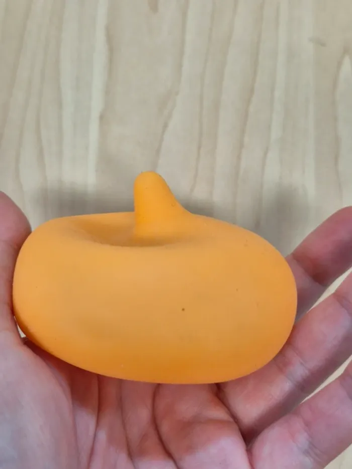 Squishie Silicone Dragon Quest : Slime orange - photo numéro 4