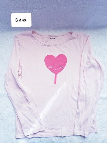 T-shirt kiabi 8 ans