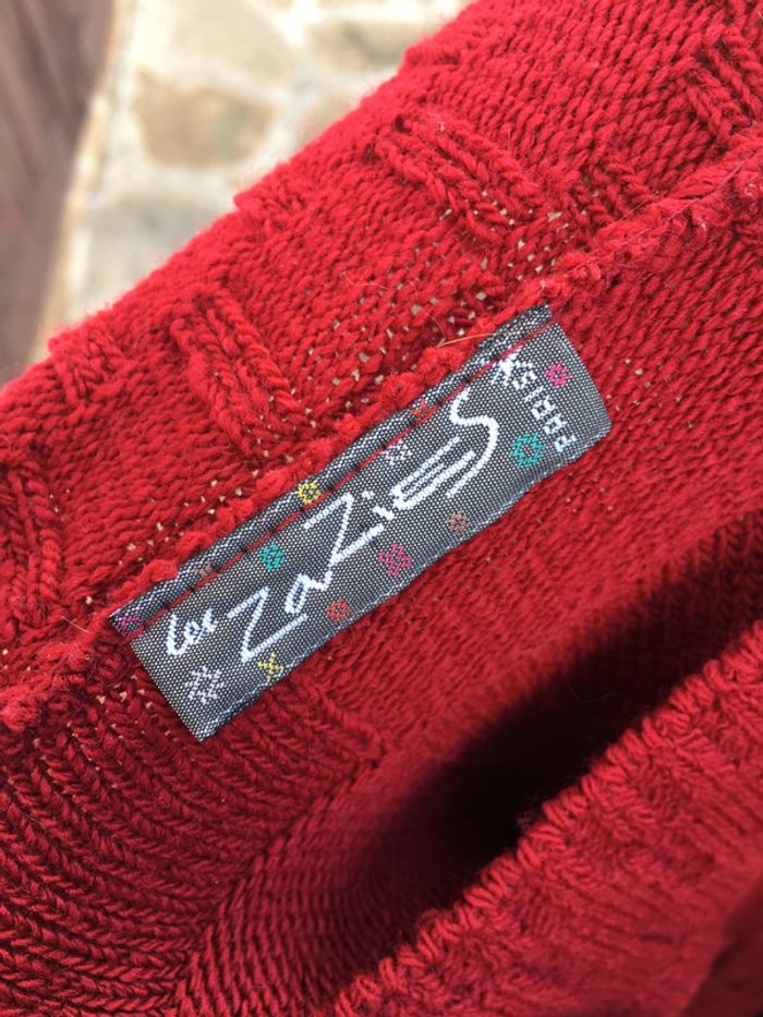 Pull rouge - photo numéro 2