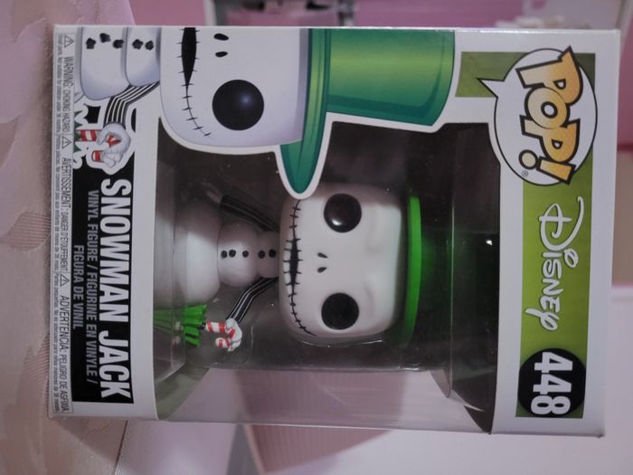 FIGURINE l'étrange Noël de Monsieur Jack. Snowman jack