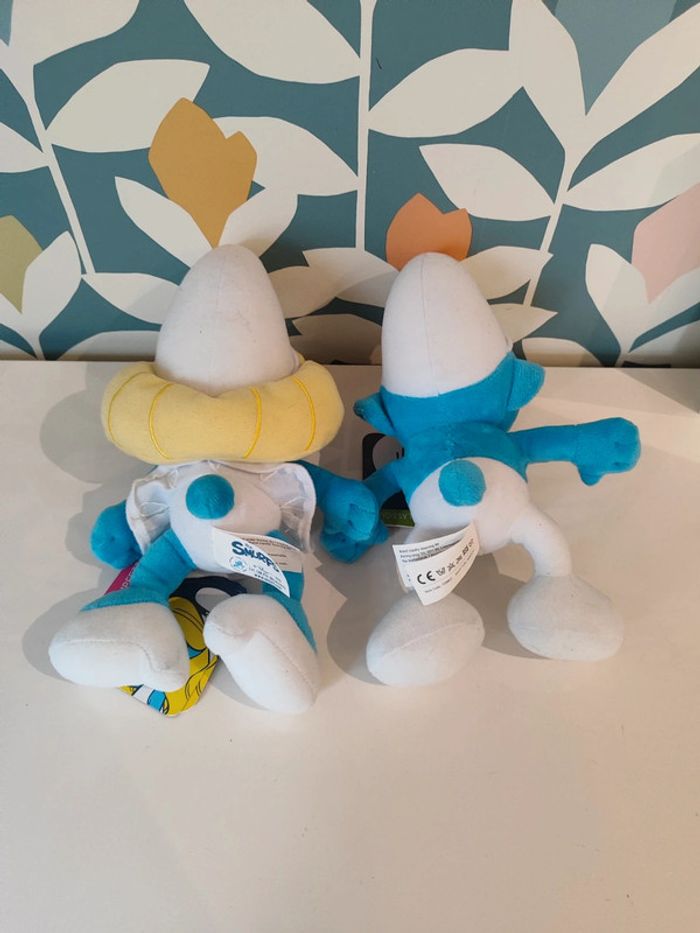 Peluche la Schtroumpfette le schtroumpf - photo numéro 2