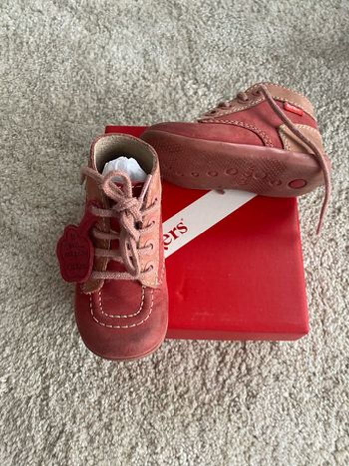 Chaussures Kickers daim