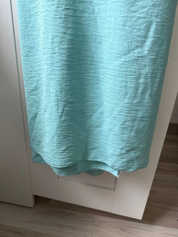 Robe longue bleu turquoise - photo numéro 3