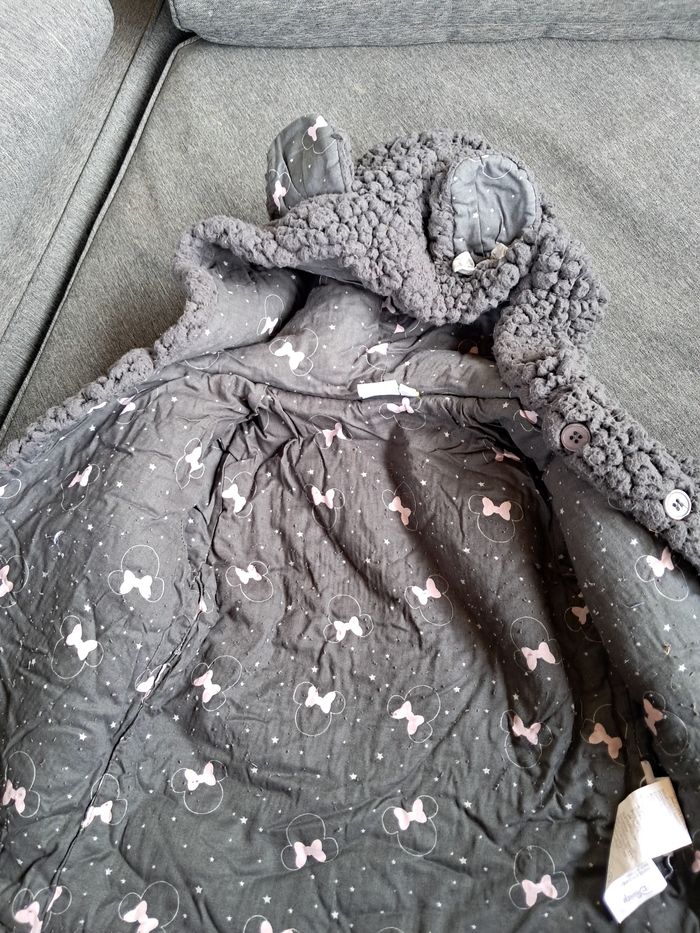 Veste en sherpa minnie 24mois - photo numéro 4