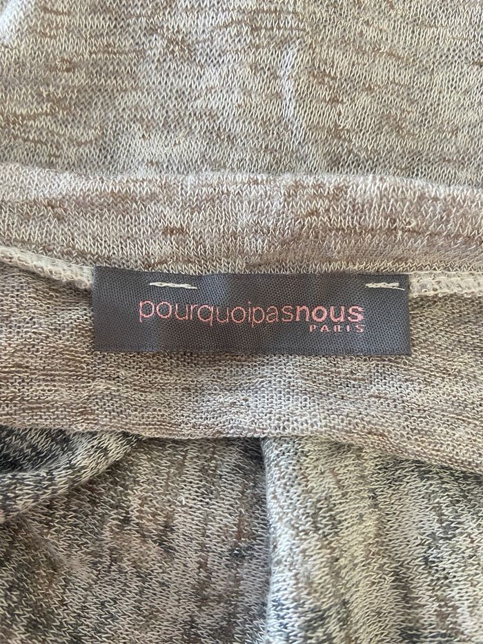Tunique beige gris - photo numéro 3