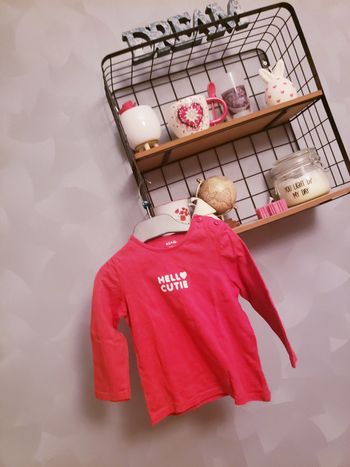 Teeshirt 🎀 Kiabi 12 mois 1€50