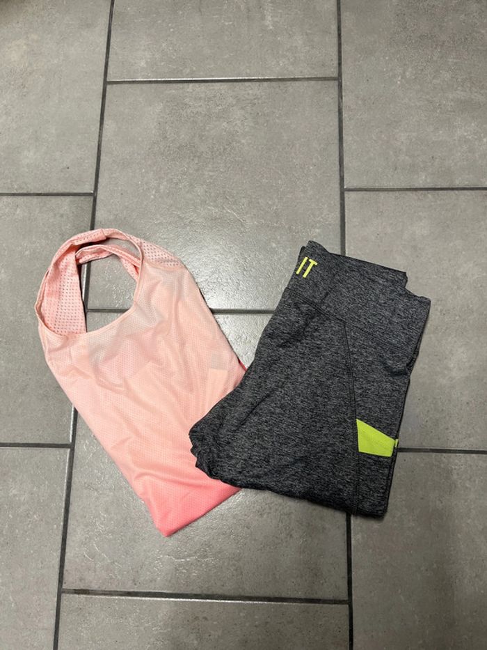 Lot vêtements sport