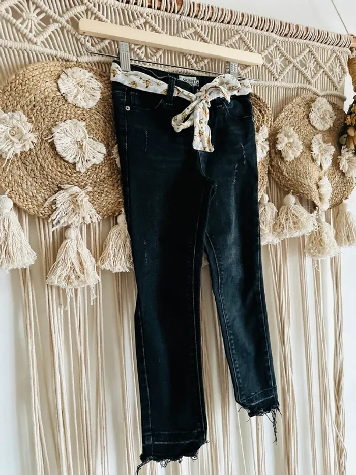 Skinny ceinture foulard 7 ans - photo numéro 2