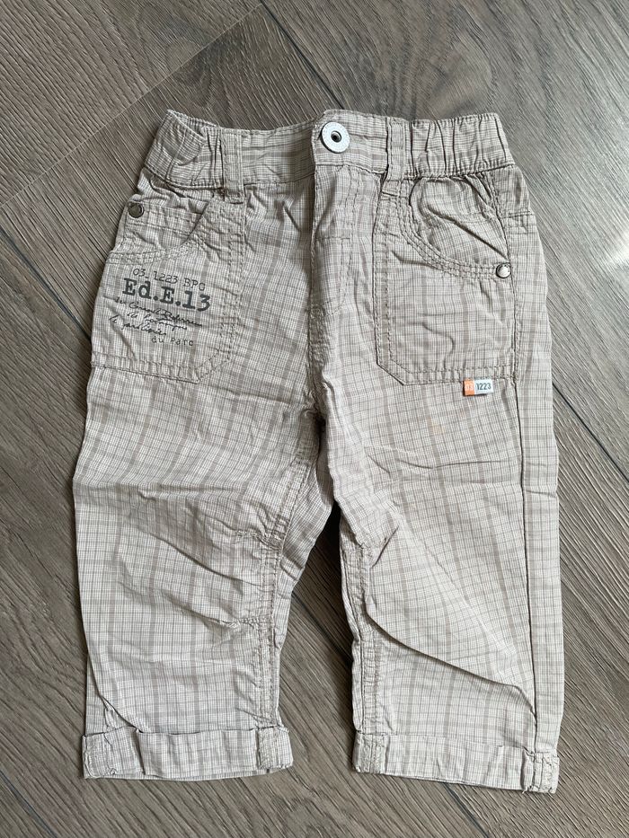 ensemble pantalon - pull sans manche 12 mois - photo numéro 2