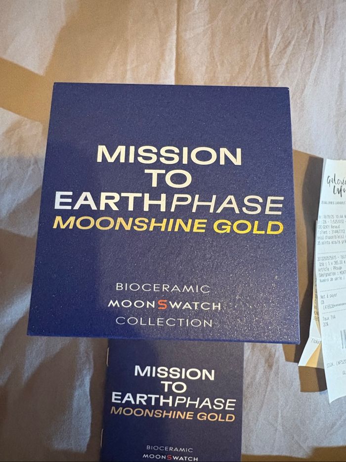 Oméga x Swatch Mission To Earthphase Moonshine Gold Pop Corn - photo numéro 3