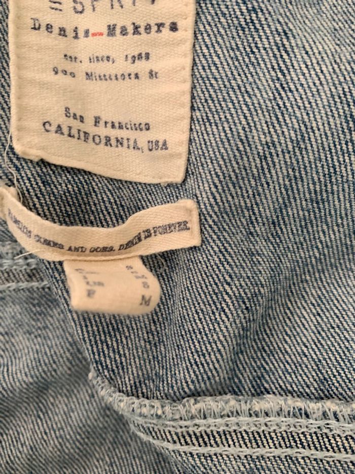 Veste en jean Esprit bleu clair taille 38 - photo numéro 10