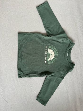 Tee-shirt vert garçon 6 mois