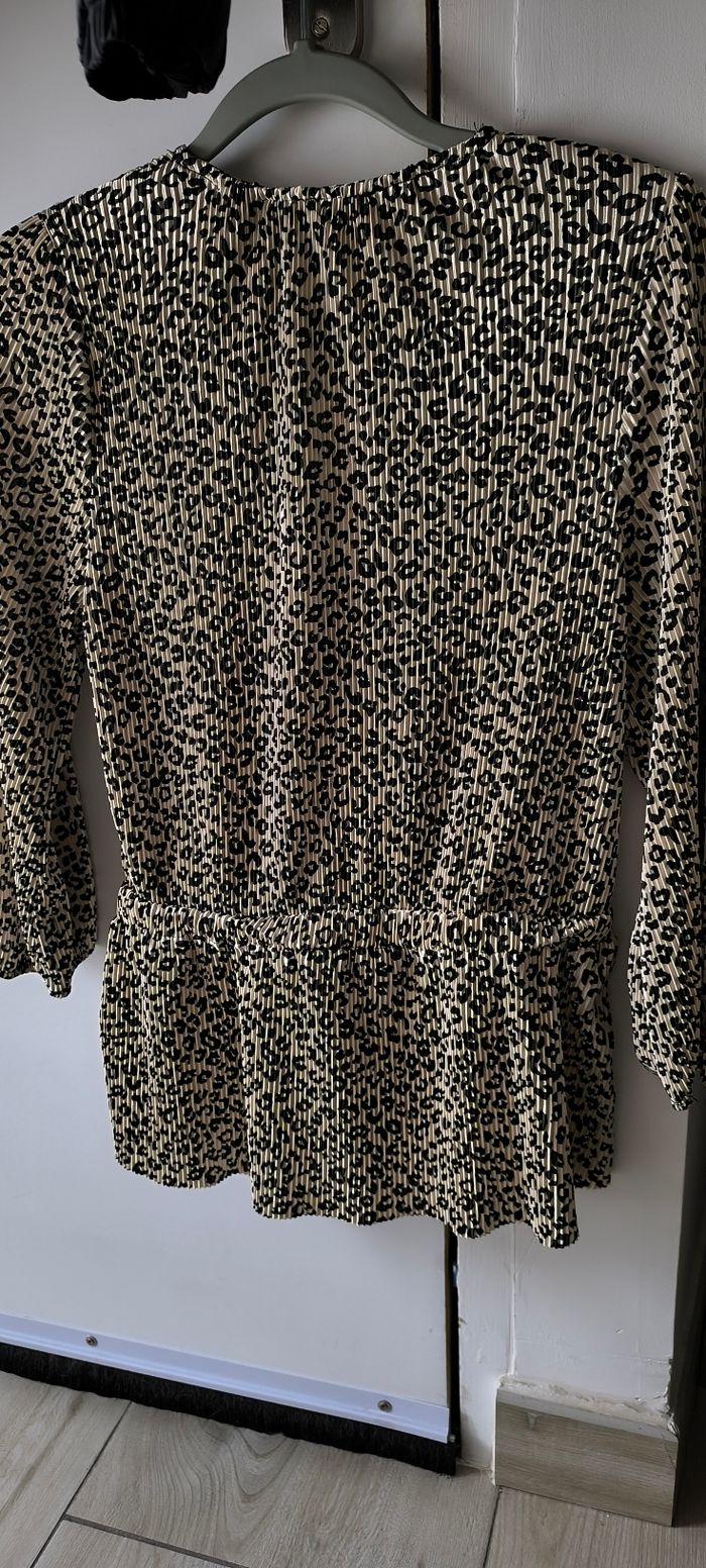 Magnifique blouse manches 3/4 Gémo taille S - photo numéro 6