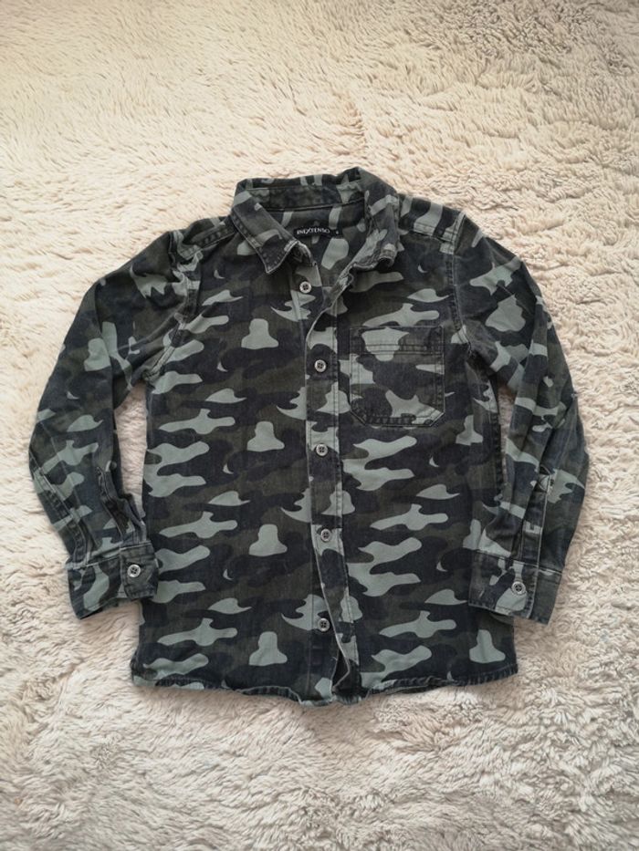 Chemise militaire inextenso