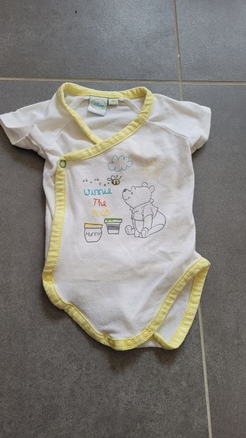 Body manche courte garçon 1 mois