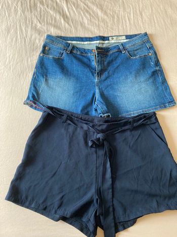 Short jean et fluide