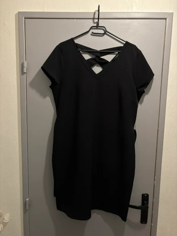 Robe droite noire Vero Moda - photo numéro 2