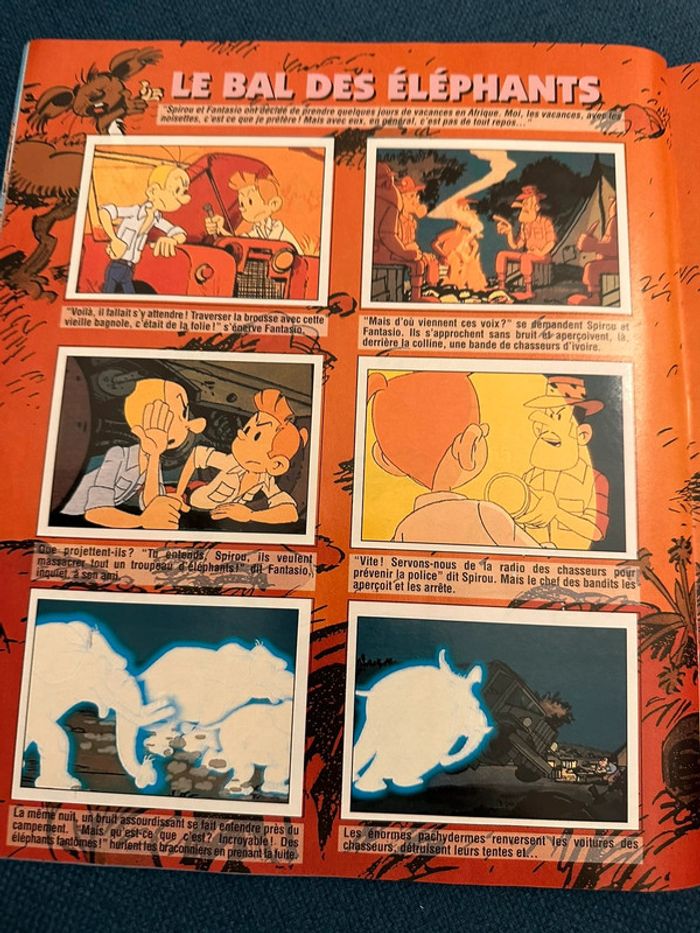 Album livre Panini complet stickers autocollants Spirou - photo numéro 10