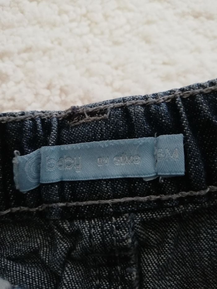 Jean garçon bleu 6 mois gemo - photo numéro 2