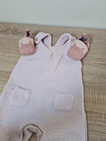 Combi + chaussons 3 mois obaibi