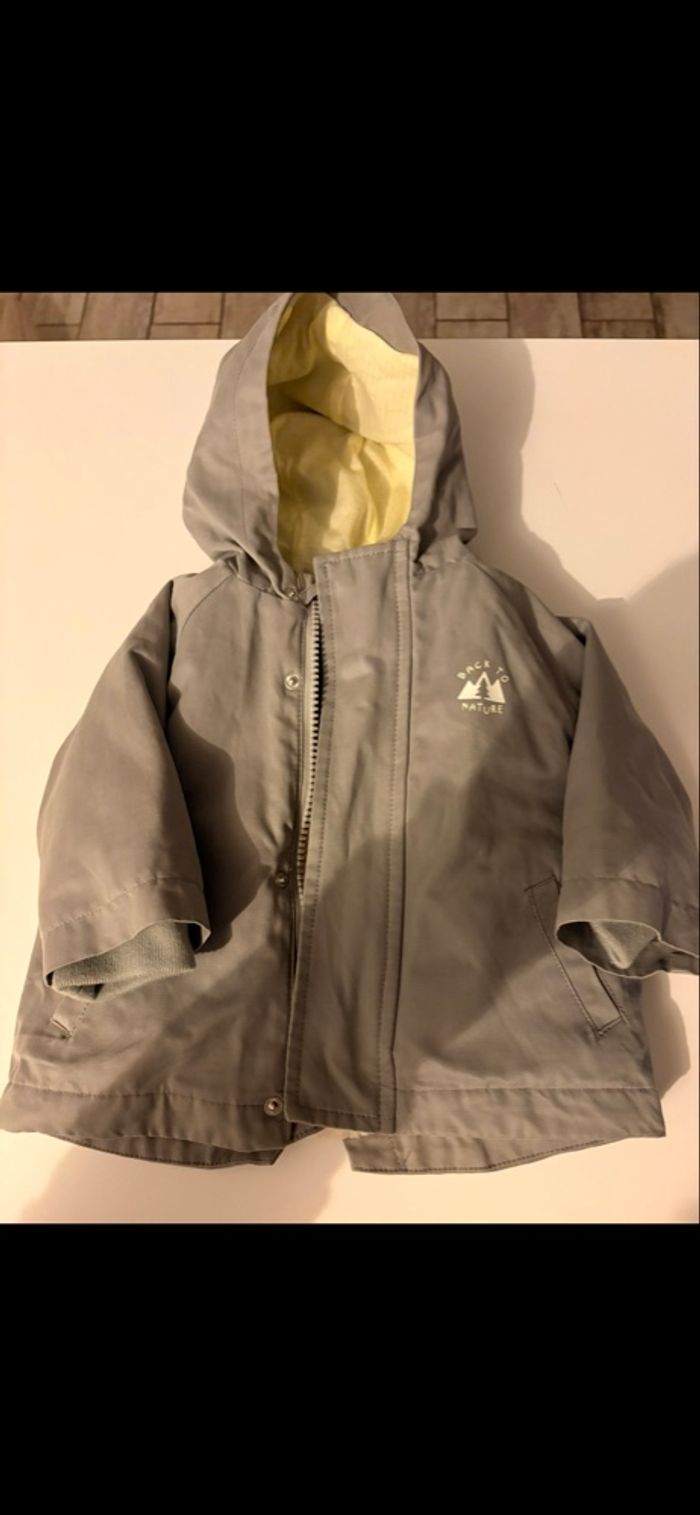 Veste bébé garçon réversible 6mois