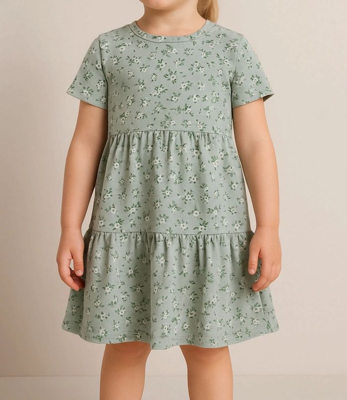 🌿 Robe fleurie fille – Influx – Taille 4 ans - photo numéro 5