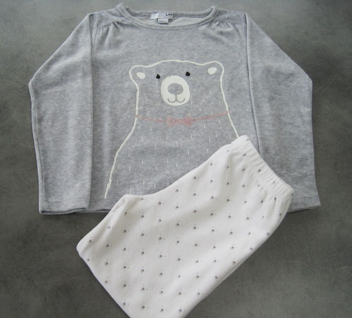Pyjama velours 2 pièces 6 ans LH by La Halle - photo numéro 10