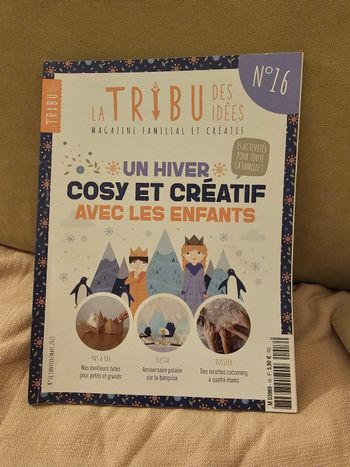 Magazine "La Tribu des Idées" – N°16 – Un hiver cosy et créatif avec les enfants