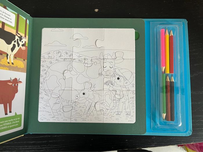 puzzle à colorier - photo numéro 2