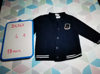 D4543 - veste garçon 18 mois