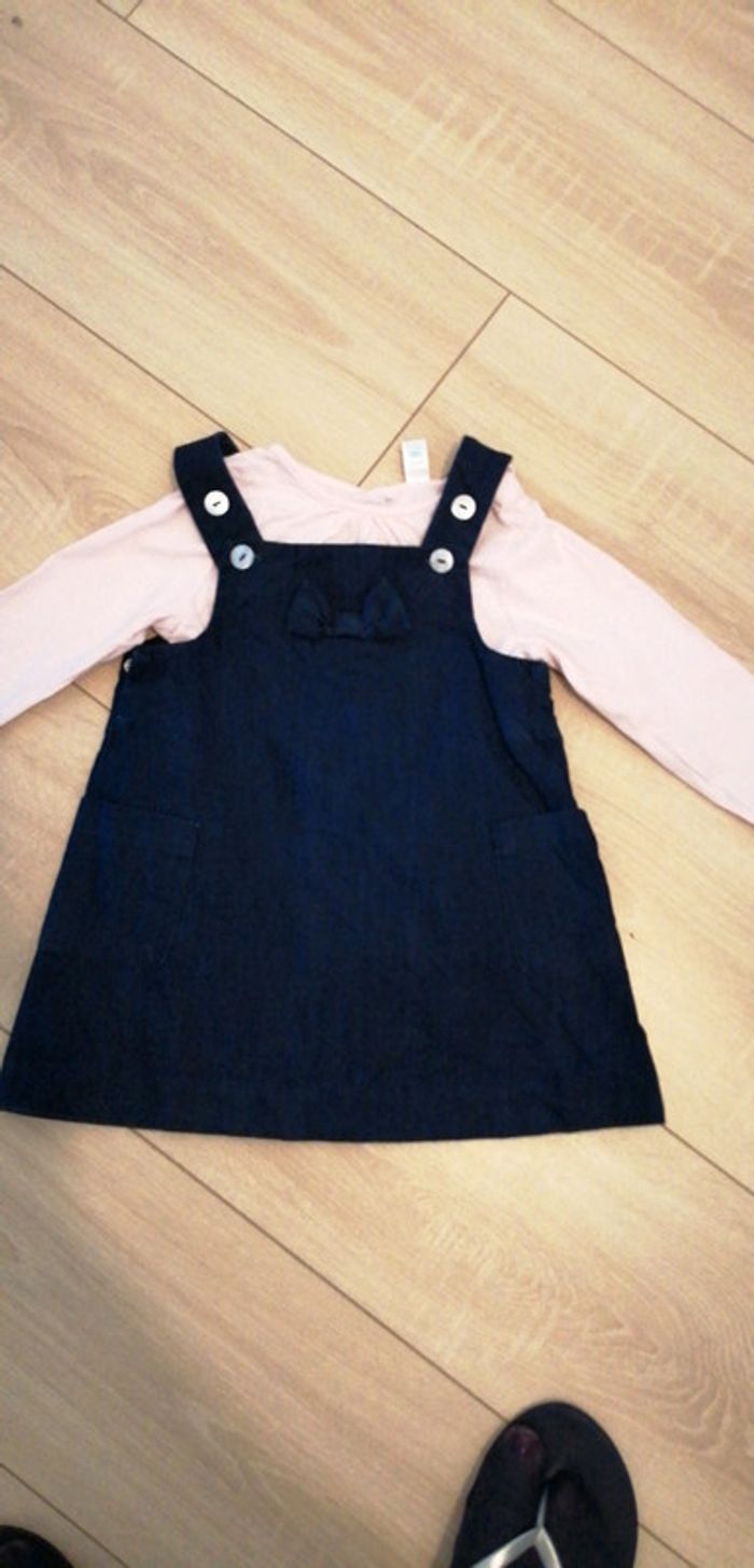 Robe fille jean