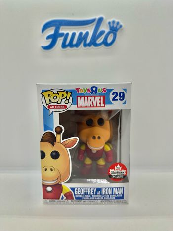 Funko Pop Geoffrey As Iron Man 29 Canadian Convention 2018 🇨🇦