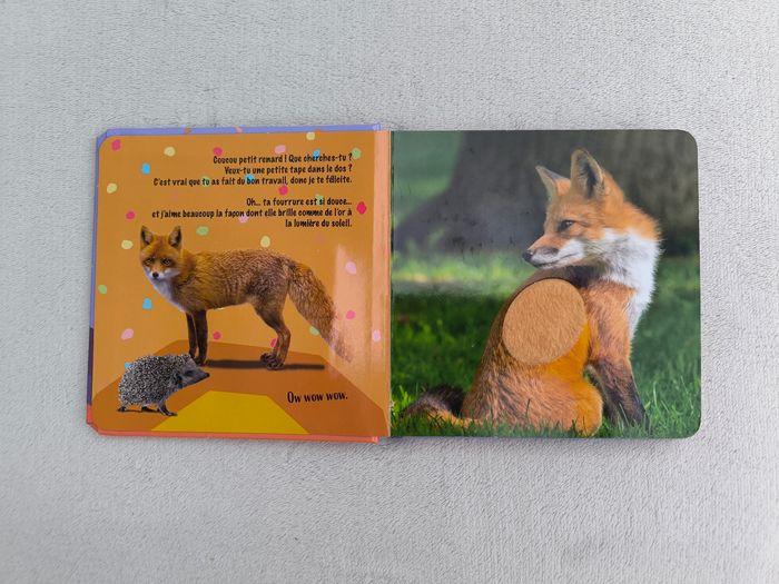 Livre à toucher Mes animaux câlins - photo numéro 4