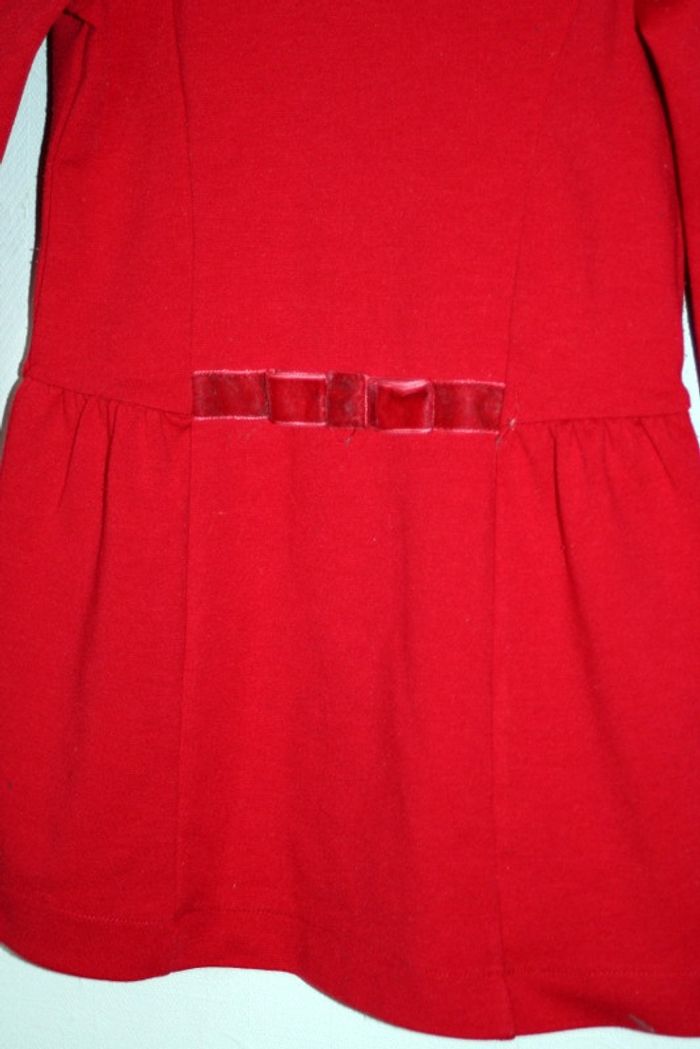 Robe rouge Okaidi 4 ans - photo numéro 3