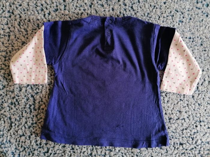 Tee-shirt fille taille 6 mois - photo numéro 6