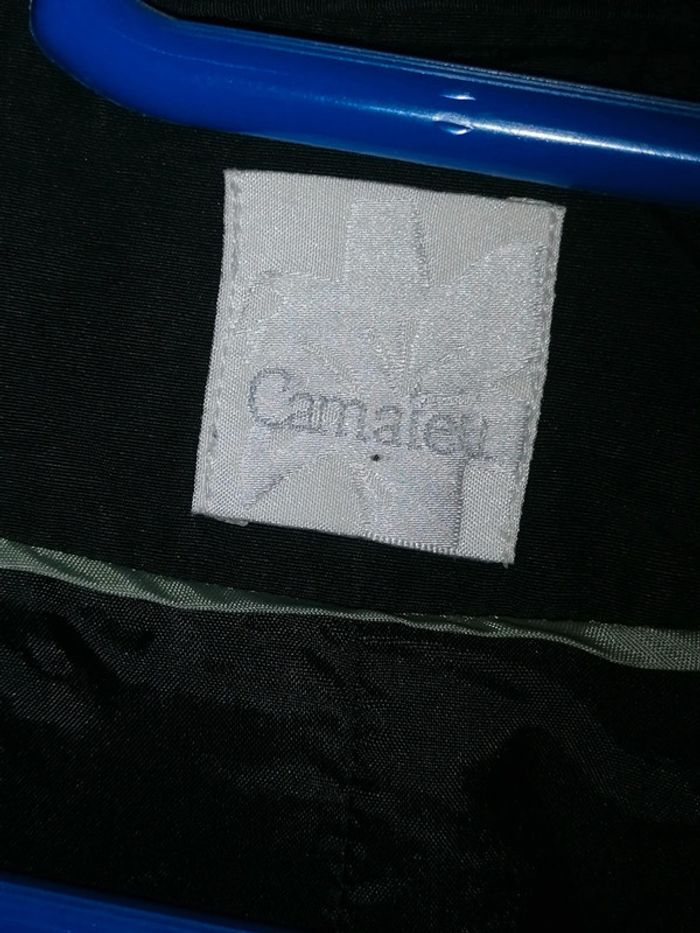 Trench noir Camaïeu 40 - photo numéro 2