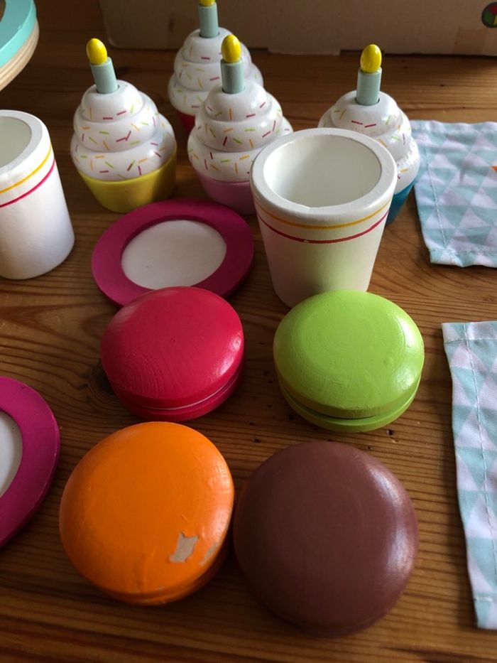 Dînette en Bois Le goûter d’anniversaire - photo numéro 2