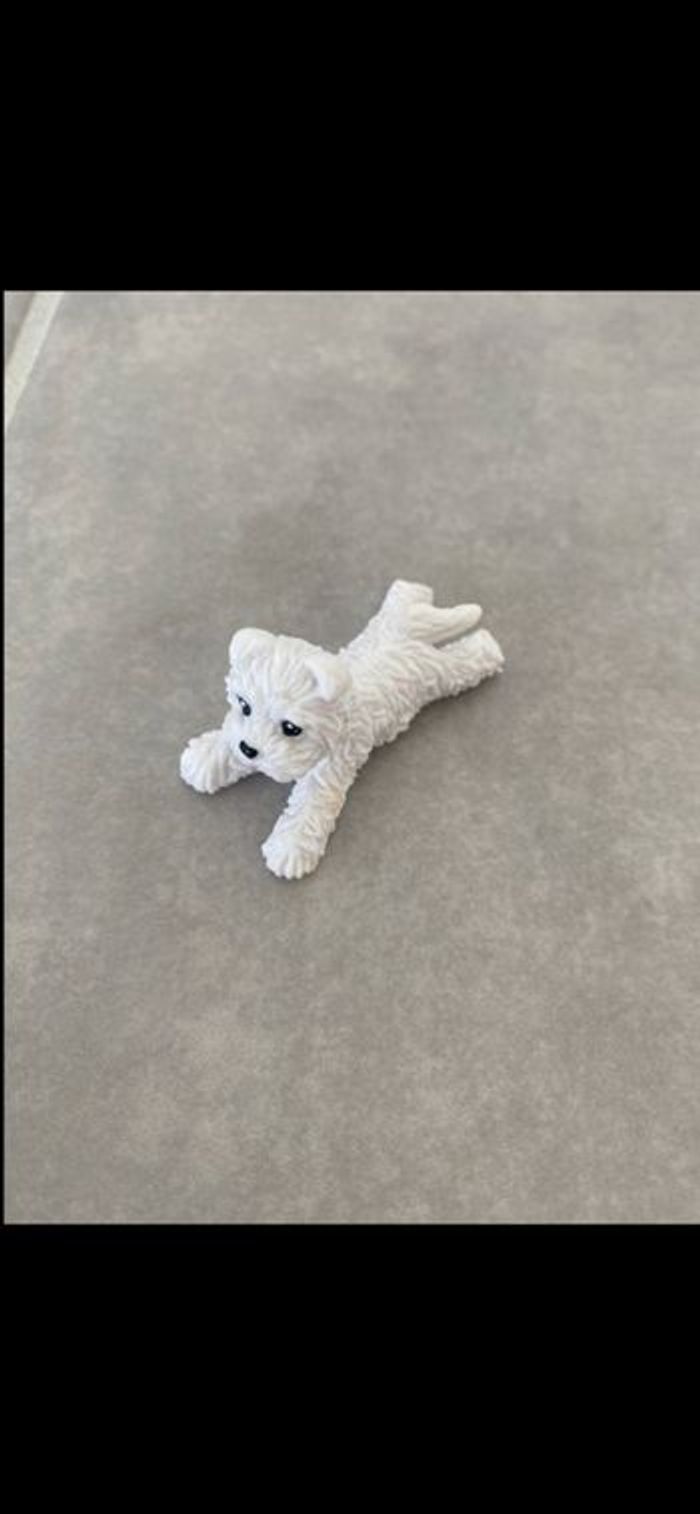 Lot figurine Chienne et ses 3 chiots - photo numéro 6