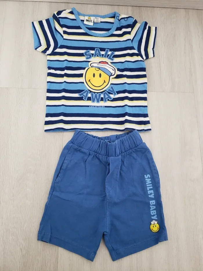 Ensemble smiley 9 mois - photo numéro 2