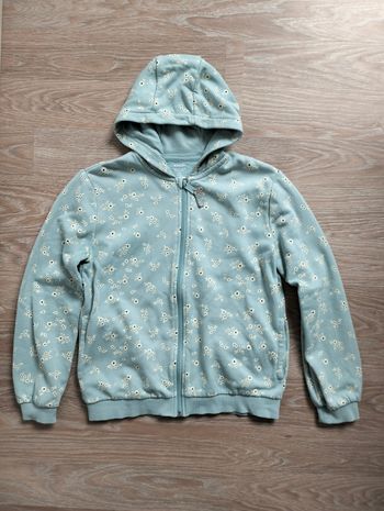 Sweat zippé à capuche 12 ans