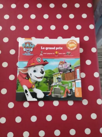 Livre à lire Le grand prix Pat patrouille