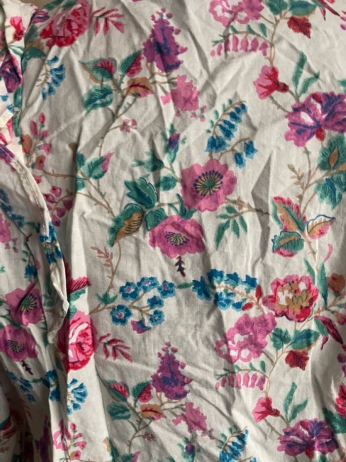 Chemisier en coton imprimé coton - photo numéro 6