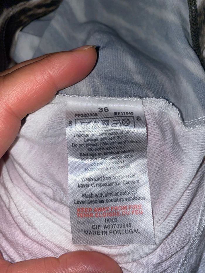 Débardeur imprimé léger Ikks Taille 36-38 - photo numéro 8